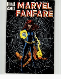 Marvel Fanfare #10 (1983) Black Widow