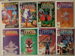 Saga of Crystar lot #1-11 Marvel (average 6.0 FN) 8 diff (1983 to 1985)