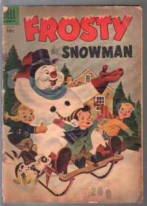 Frosty The Snowman-Four Color Comics #601 1954-Dell-P/FR