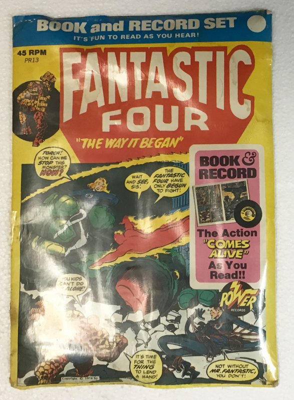 Fantastic Four: The Way It Began Book and Record Set PR13