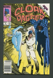 Cloak & Dagger #4 / 9.2 NM-  Newsstand January 1985