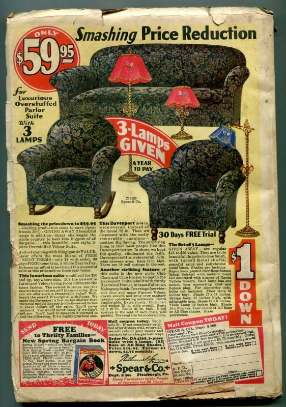 Western Story Pulp April 13 1929- Max Brand- Robert J Horton VG