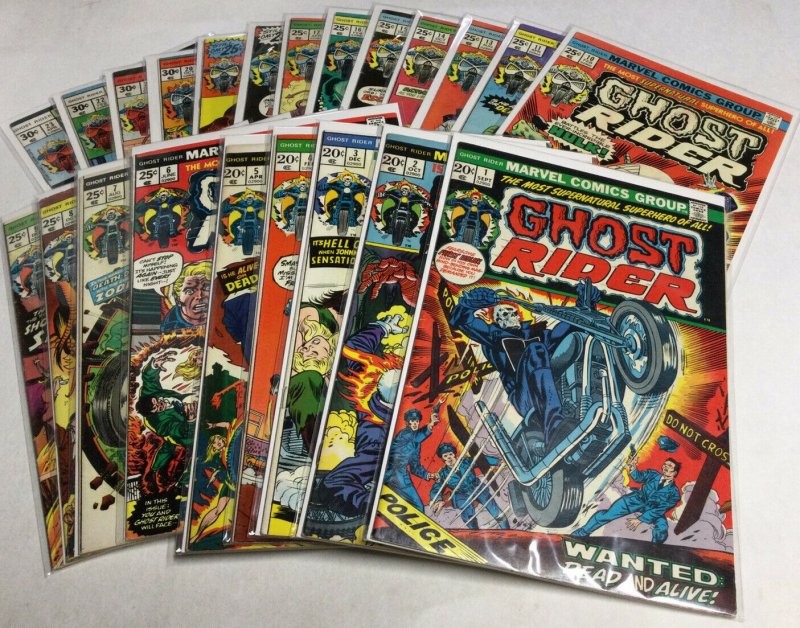 Ghost Rider 1973-1994 1-81 1-52 1-23 Near Complete Lot Marvel