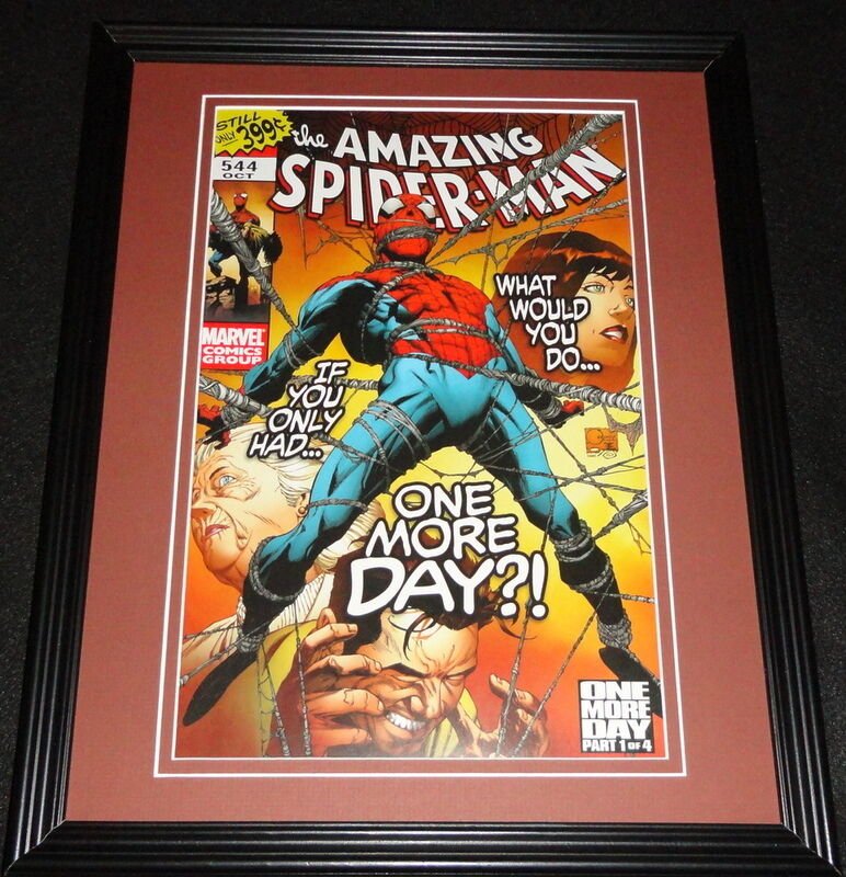 Amazing Spider-Man #544 Marvel Framed Cover Photo Poster 11x14 Official Repro 