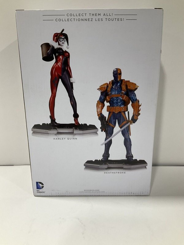 DC COMICS ICONS DEADSHOT STATUE DAVID GIRAUD LMTD 326/5200 W/BOX  