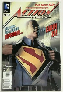 ACTION COMICS#9 VF 2012 FIRST CALVIN ELLIS DC COMICS THE NEW 52!