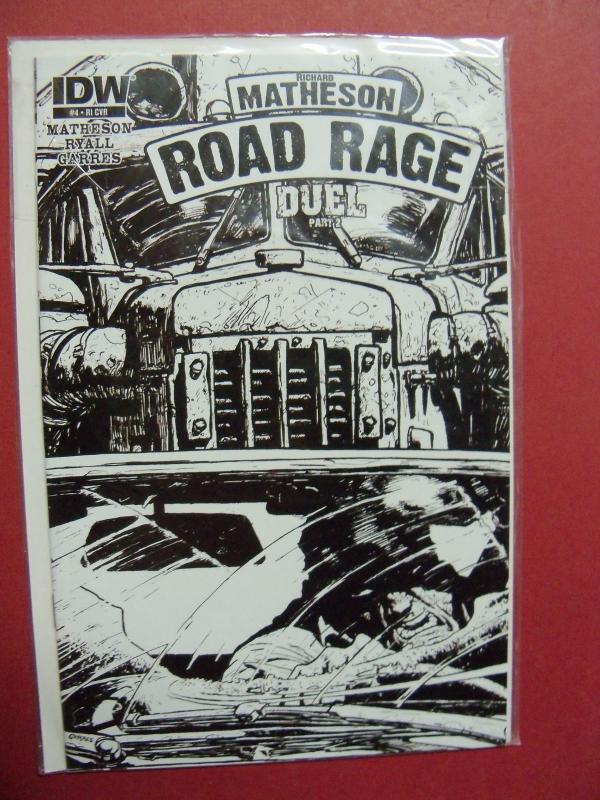 ROAD RAGE DUEL PART 2 #4 COVER R1   (9.0 to 9.4 or better)  IDW