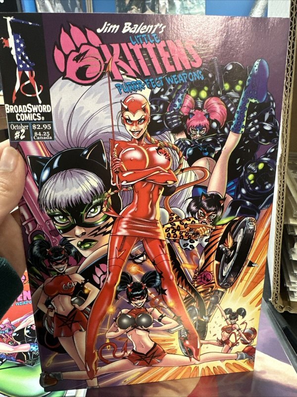 3 Little Kittens Purrr-fect Weapons #1 & #2 A15