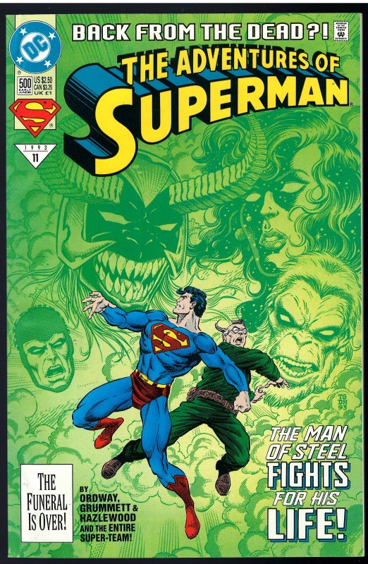 Adventures of Superman #500B (DC, 1993)