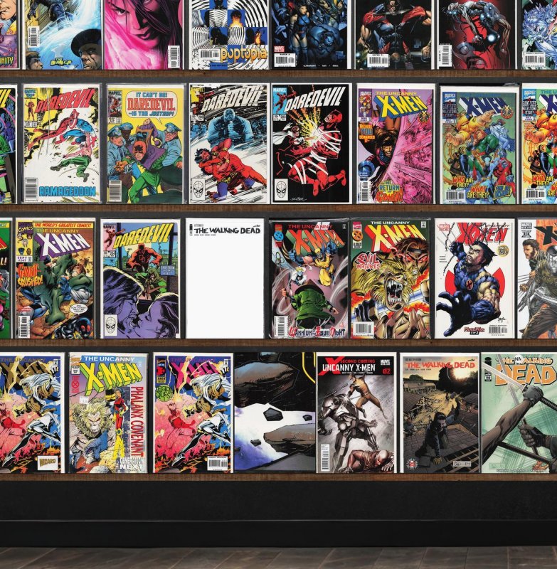 Huge Lot 150+ Comics with The Uncanny X-Men, Daredevil & More!