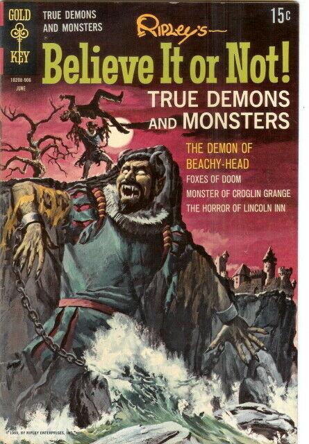 RIPLEYS BELIEVE IT OR NOT 14 VF-NM June 1969 COMICS BOOK