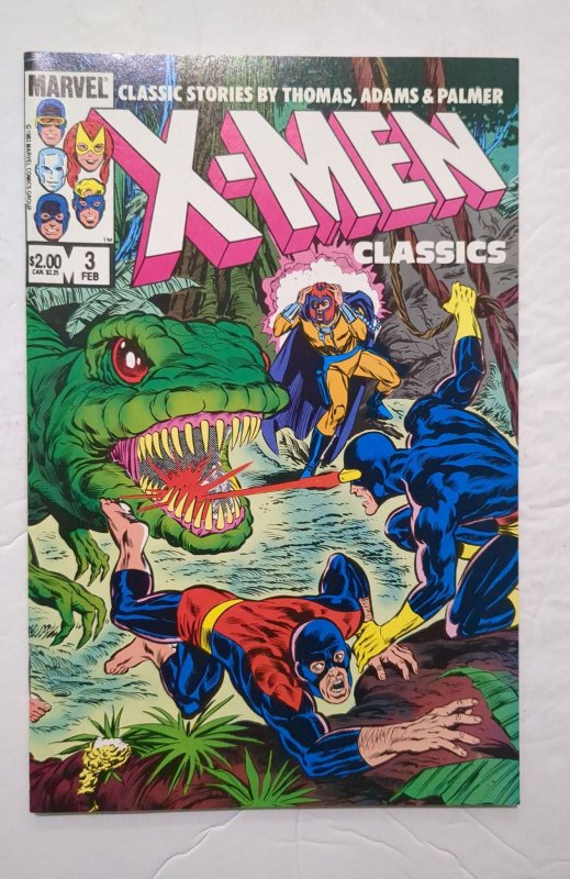 X-Men Classics Starring the X-Men #1 - 3(1983) NM- 9.2