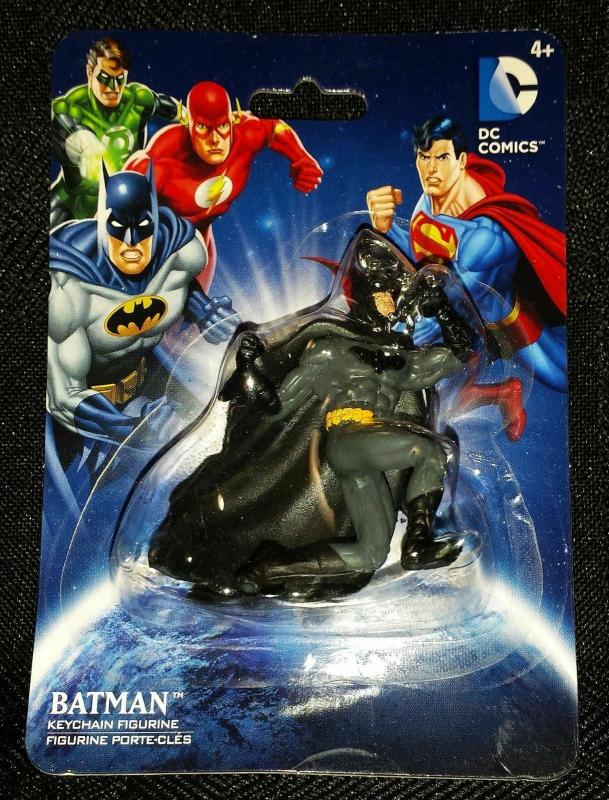 Batman Fighting Pose Keychain Figurine (DC/Monogram) - New!