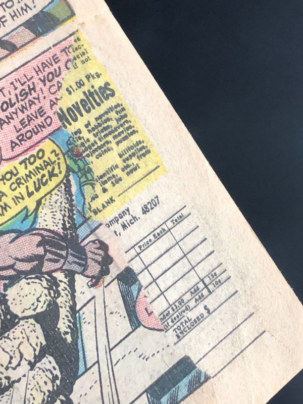 Fantastic Four #62 (1967) 1st App of Blastarr, an Alien from the Negative Zone