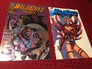 WildC.A.T.S. Covert Action Teams Image Comic Lot VF/NM Including #1 NM w/ CARD!