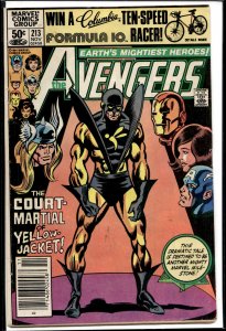 The Avengers #213 (1981) The Avengers
