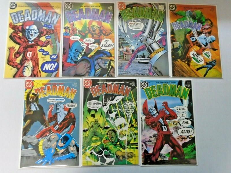 Deadman set #1 to #7 1st Series all 7 different books 8.5 VF+ (1985)