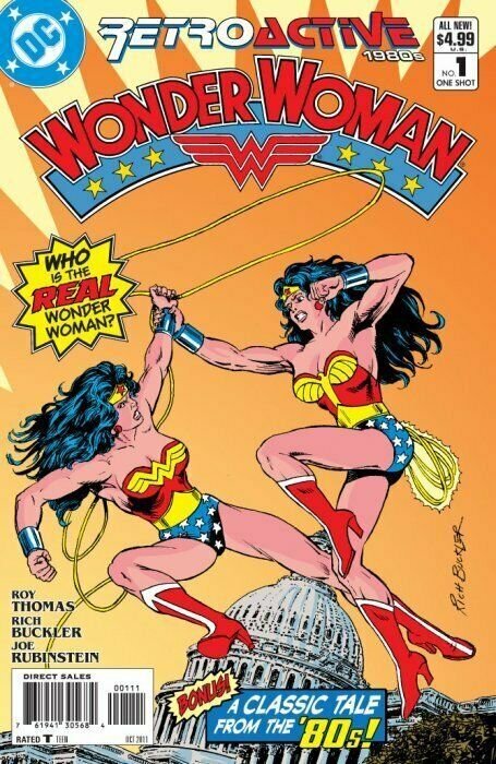 WONDER WOMAN RETROACTIVE 1980s &1990s ONE-SHOT ISSUES DC NM.