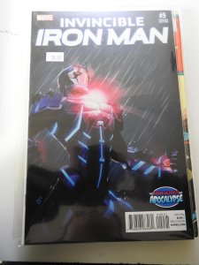 Invincible Iron Man #9 The Horsemen of Apocalyspe Variant (2016)
