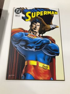 Superman 150 Cover Wood Wall Art plaque 13x19  DC Comics