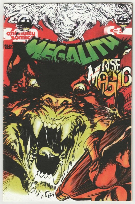 Megalith #5 (Continuity, 1993) VF/NM