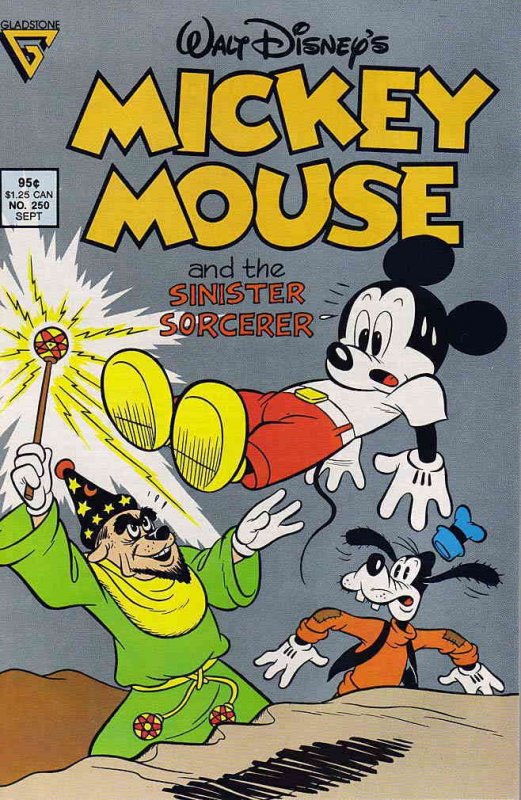 Mickey Mouse (Walt Disney's ) #250 VF/NM ; Gladstone