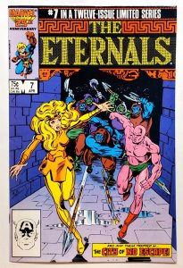 Eternals, The (Ltd. Series) #7 (April 1986, Marvel) 5.0 VG/FN