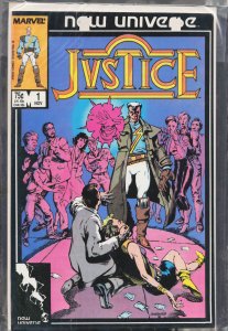 Justice #1 Direct Edition (1986) Justice