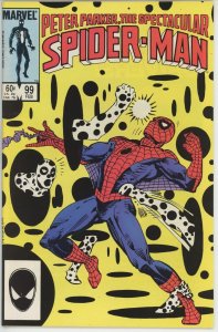 Spectacular Spider-Man #99 (1976) - 9.0 VF/NM *1st Spot Cover*