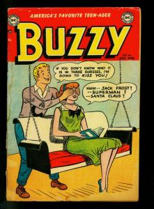 Buzzy #50 1953- DC Teenage Humor- Good Girl art- FR/GD
