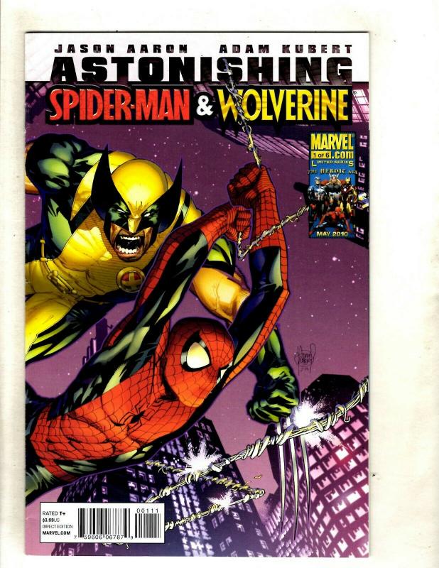 9 Marvel Comics Spider-man & Wolverine # 1 2 4 6 Ghost Rider # 1 3 4 5 6 RP2