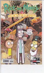 RICK AND MORTY RICKS NEW HAT (2021 ONI INC.) #2 CVR A STRESING
