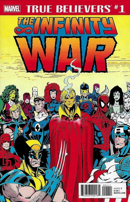 True Believers Infinity War #1 (Marvel, 2018) NM