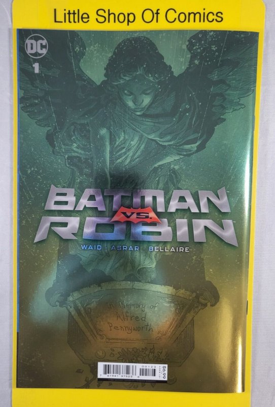 Batman vs Robin #1 Francis Manapul Foil 1:150 Variant 2022 DC Comics NM