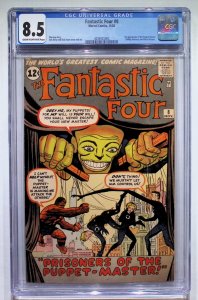 Fantastic Four #8 (1962) [Key Issue] CGC 8.5