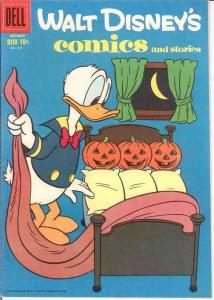 WALT DISNEYS COMICS & STORIES 217 VG-F  Oct. 1958 COMICS BOOK