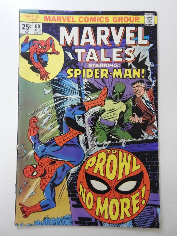 Marvel Tales #60 (1975) Starring Spider-Man Classics!! Solid VG Condition!