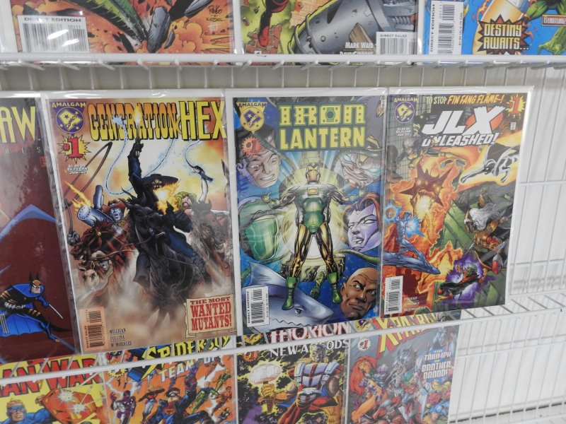 Marvel/DC Amalgam Set!! (24-bks) W/ Dark Claw, Speed Demon+ Avg VF-NM Condition!