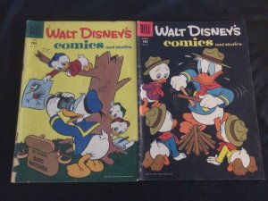 WALT DISNEY'S COMICS AND STORIES #189, 191