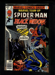 Marvel Team-up #82 Spider-Man Black Widow!