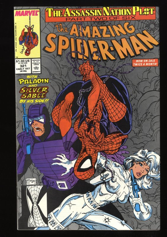 Amazing Spider-Man #321 NM 9.4 Marvel Comics Spiderman