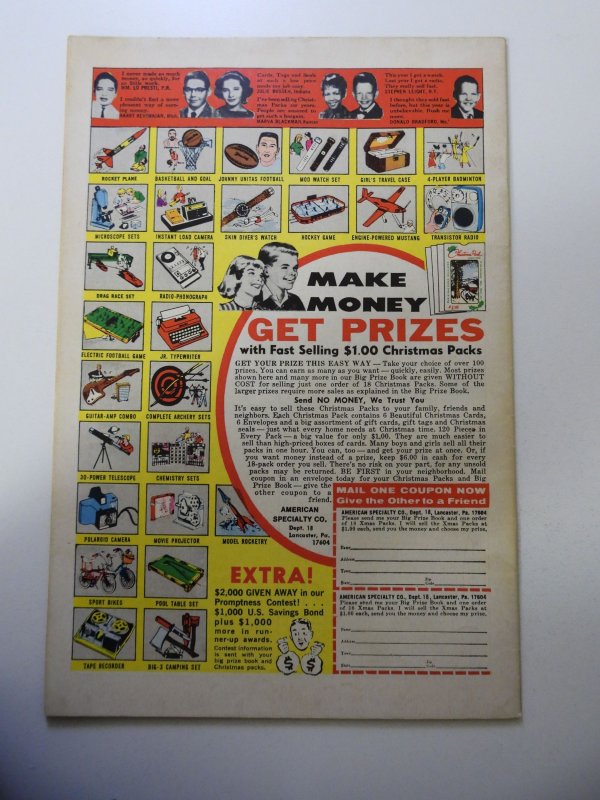 The Amazing Spider-Man #103 VG/FN Condition centerfold detached at one staple