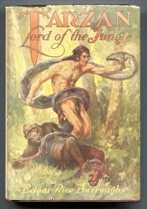 MAG: TARZAN LORD OF THE JUNGLE-EDGAR RICE BURROUGHS-1943 HARD BACK
