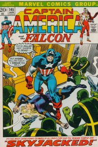 Captain America (1st Series) #145 VG ; Marvel | low grade comic and the Falcon H