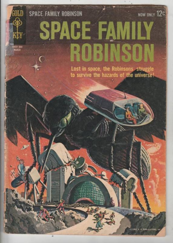 Space Family Robinson, Lost In Space #2 (Mar-63) GD- Affordable-Grade Will Ro...