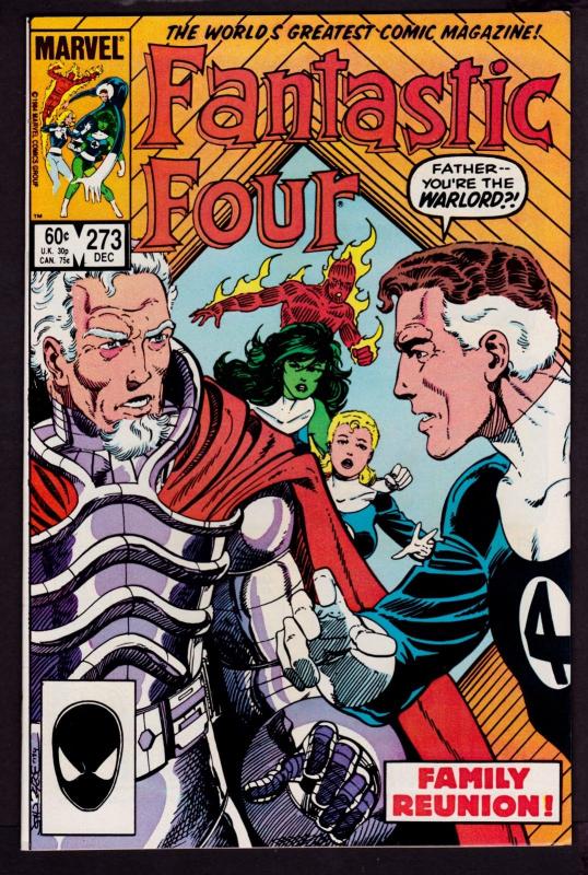 Fantastic Four #273 (Dec 1984, Marvel) 9.2 NM-