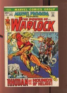 MARVEL PREMIERE #2 - GIL KANE (8.0 OB) 1972 