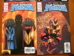 4 Marvel Comic FRIENDLY NEIGHBORHOOD SPIDER-MAN #5 6 7 8 (2006) Peter Parker