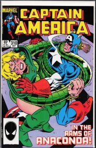 Captain America #310 (1985) Captain America [Key Issue]