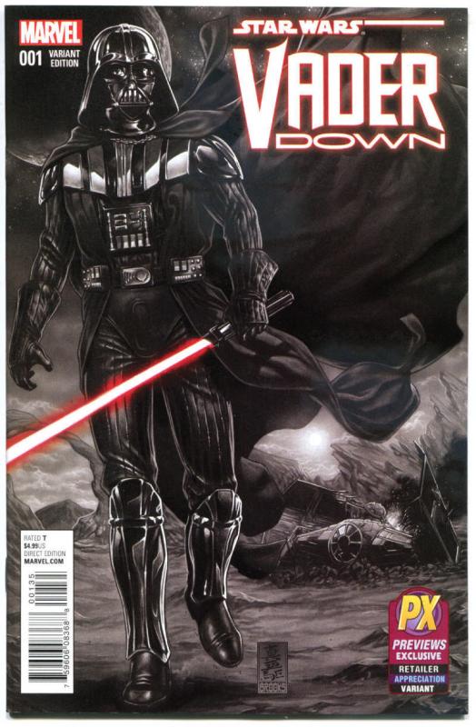 STAR WARS VADER DOWN #1 Previews Variant, NM, 2016, Darth Vader,more SW in store 